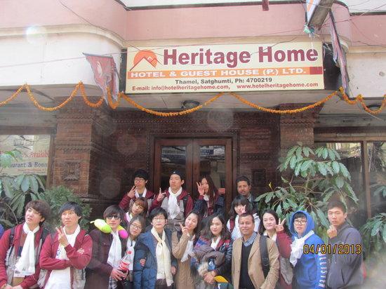 Heritage Home Hotel And Guest House Kathmandu Bagian luar foto